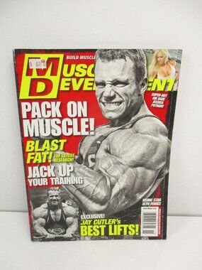 Jay Cutler Best Lifts Muscular Development Bodybuilding Magazine - November 2010